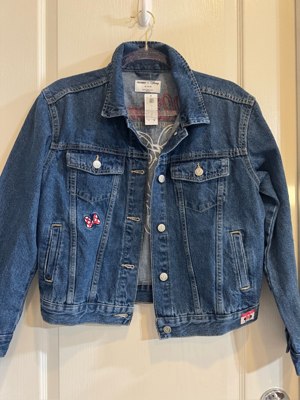 Old navy Girls' Dark Blue Denim Jacket